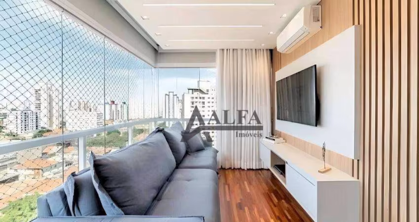 ** Bio Tatuapé - OPORTUNIDADE - Cinematográfico apto. em andar alto c/ ampla varanda gourmet - 2 Vagas + Depósito **