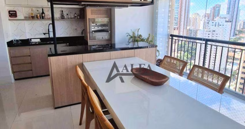 ** Welcome - OPORTUNIDADE - Maravilhoso apto. em andar alto c/ ampla varanda gourmet c/ churrasqueira - 4 Vagas + Depósito **