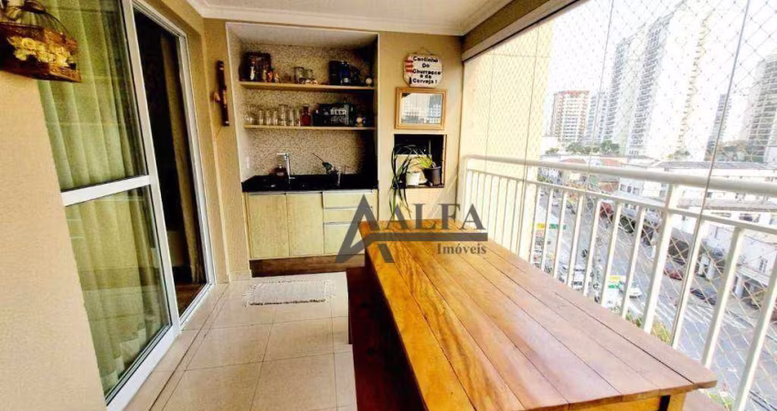 ** Inspiratto - OPORTUNIDADE - Lindo apto. c/ ampla varanda gourmet c/ churrasqueira - 2 Vagas + Depósito **
