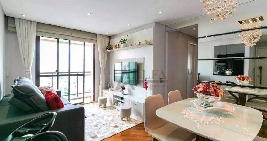 ** Tequest Point - OPORTUNIDADE ÚNICA - Maravilhoso apartamento face norte em rua tranquila e arborizada no Altos do Tatuapé **
