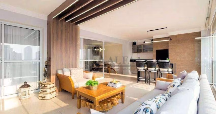 ** WELCOME - IMPERDÍVEL - Maravilhoso apartamento em andar alto c/ ampla varanda gourmet c/ churrasqueira **
