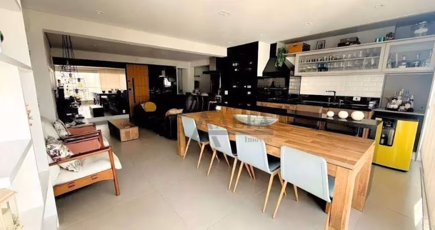 ** vereda alto da moóca - oportunidade - cinematográfico apto. em andar alto c/ ampla varanda gourmet c/ churrasqueira - 2 vagas + depósito **