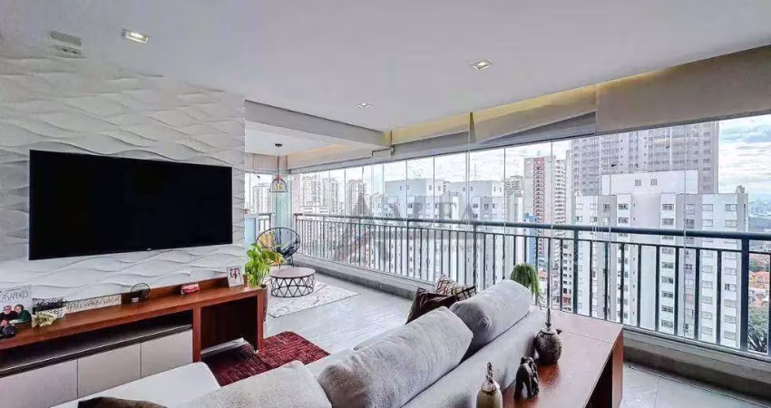 ** blem home resort - o p o r t u n i d a d e - cinematográfico apartamento em andar alto c/ ampla varanda gourmet c/ churrasqueira **