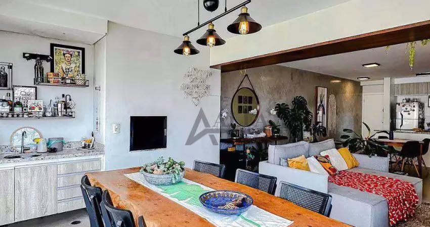 ** emotion moóca - excelente apartamento em andar alto c/ ampla varanda gourmet c/ churrasqueira **
