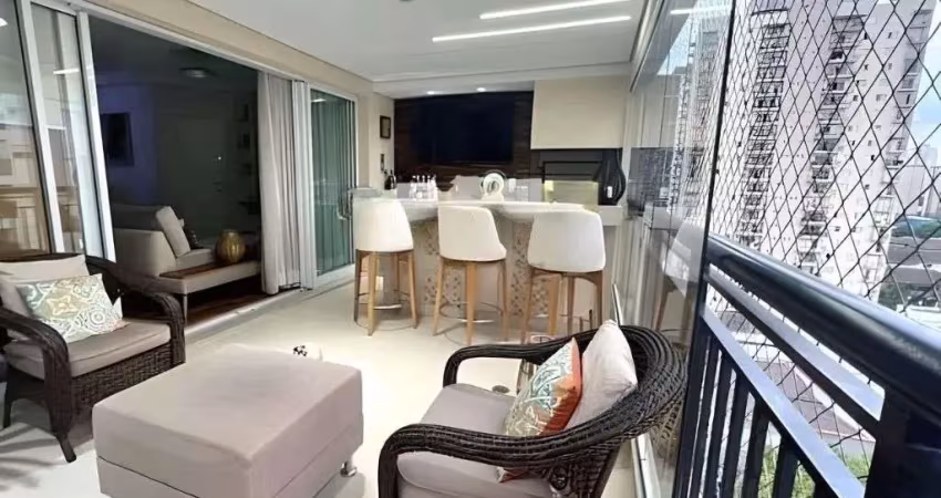 ** collori - oportunidade - cinematográfico apto. ensolarado em andar alto c/ ampla varanda gourmet c/ churrasqueira - 2 vagas **
