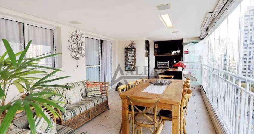 ** serenitá - oportunidade - maravilhoso apto. c/ ampla varanda gourmet c/ churrasqueira - 3 vagas + depósito **