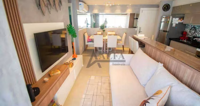 ** varanda tatuapé - maravilhoso apartamento em andar alto c/ varanda gourmet **