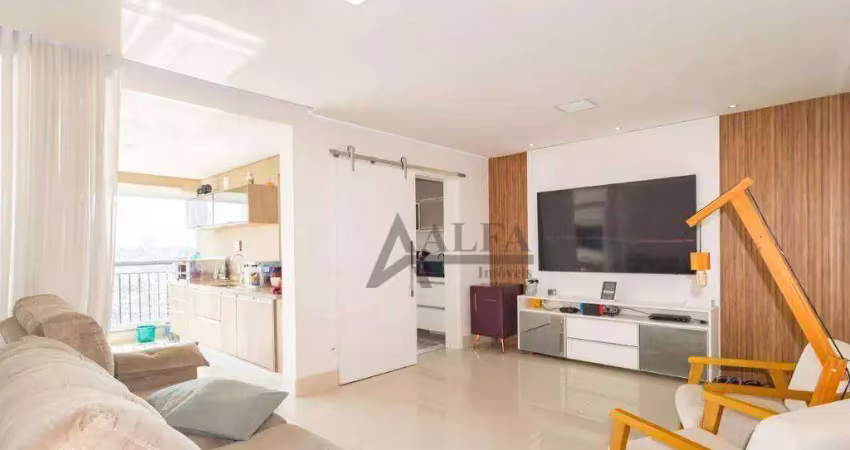 ** amici della vita - lindo apartamento c/ ampla varanda gourmet **