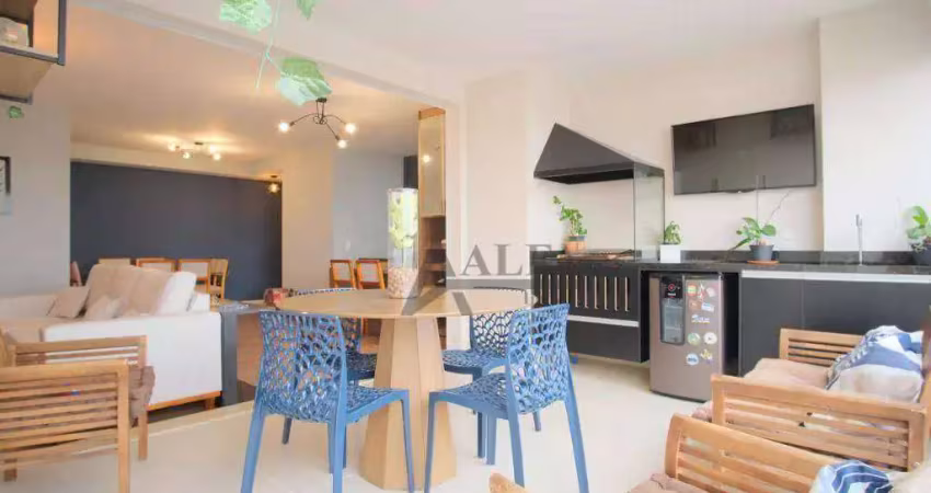 ** living wish tatuapé - lindo apartamento em andar alto c/ ampla varanda gourmet c/ churrasqueira **