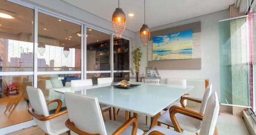 ** fuerte ventura - oportunidade - maravilhoso apto. em andar alto c/ ampla varanda gourmet c/ churrasqueira - 3 vagas + depósito **