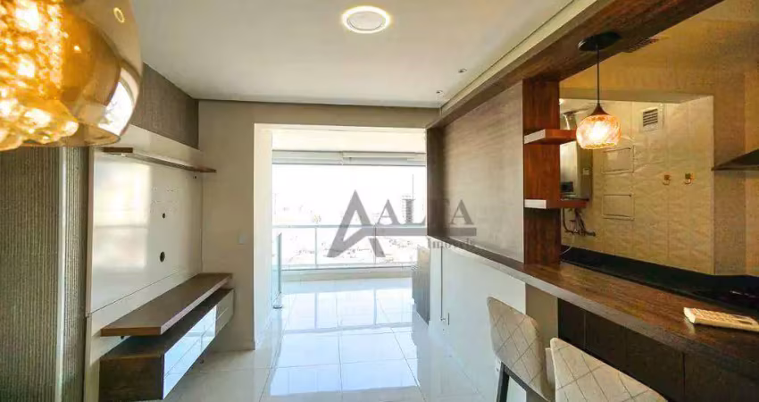 ** bio tatuapé - lindo apartamento em andar alto c/ ampla varanda gourmet **