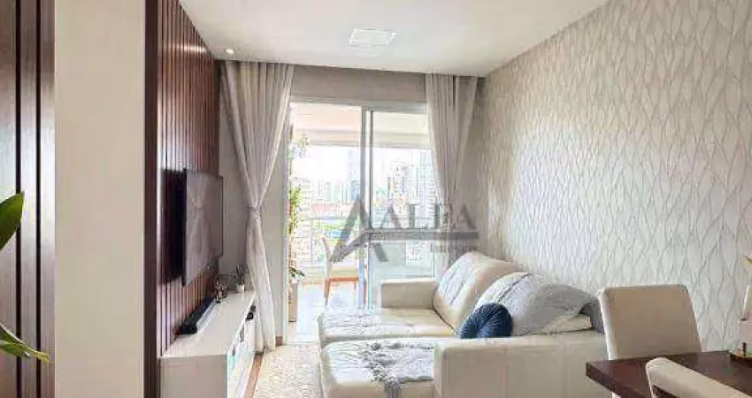 ** bio tatuapé - lindo apartamento em andar alto c/ ampla varanda gourmet **
