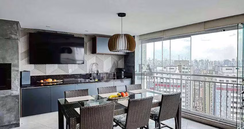 ** família moóca - i m p e r d í v e l  - maravilhoso apartamento em andar altíssimo c/ ampla varanda gourmet c/ churrasqueira **
