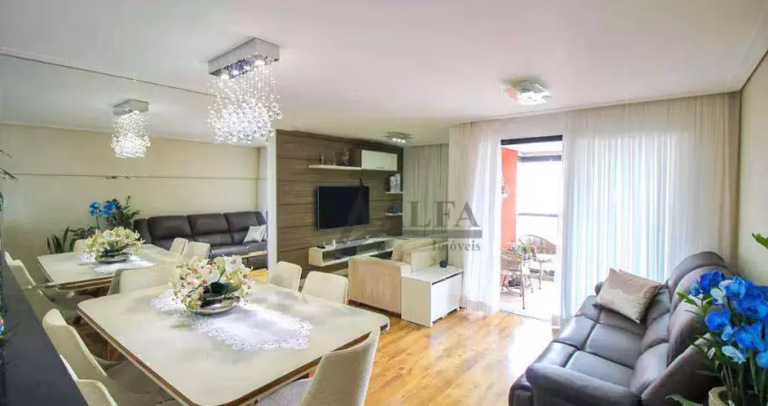** attualitá - i m p e r d í v e l - maravilhoso apartamento em andar alto c/ vista deslumbrante - 2 vagas de garagem **