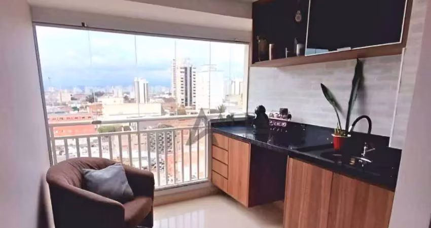 ** go moóca - oportunidade - lindo apto. c/ varanda gourmet - 1 vaga **