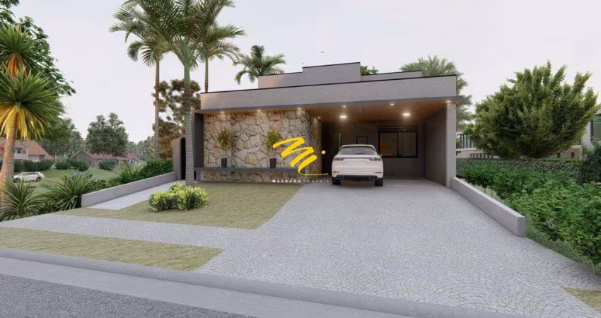 Casa à venda em Paulínia, Parque Brasil 500, com 3 suítes, com 210.38 m², Residencial Royal Garden