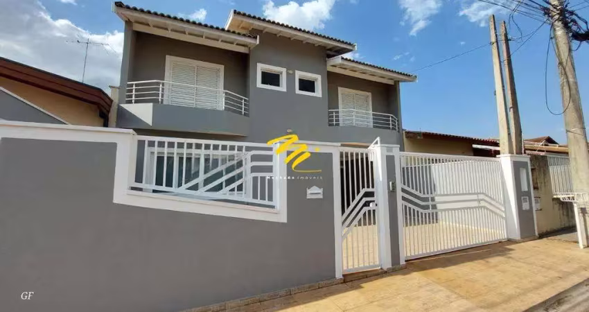 Sobrado à venda em Campinas, Residencial Terras do Barão, com 3 suítes, com 130 m²