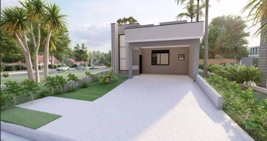 Casa à venda em Paulínia, Vila Monte Alegre, com 3 suítes, com 137.77 m², TERRAS DA ESTÂNCIA