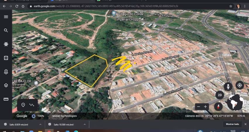 Terreno à venda em Salto, Sítio Santa Terezinha, com 8929 m²