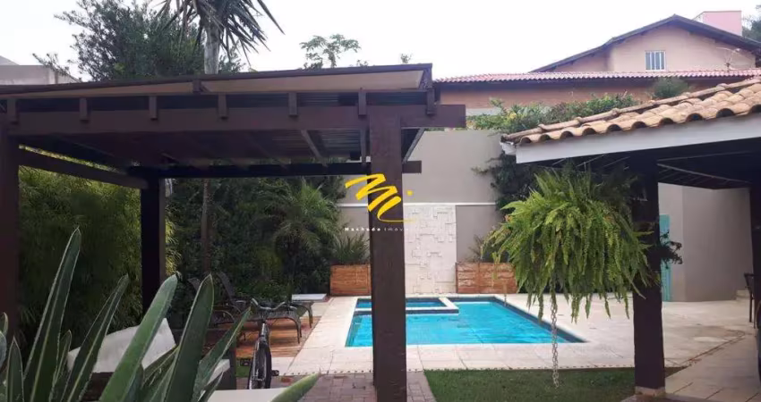 Sobrado à venda em Valinhos, Santa Cruz, com 3 suítes, com 280 m², Terras do Caribe