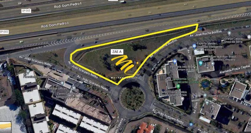 Terreno à venda em campinas, loteamento center santa genebra, com 3873 m²
