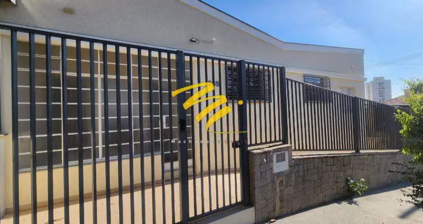 Casa à venda e para alugar em campinas, vila industrial, com 3 quartos, com 166 m²