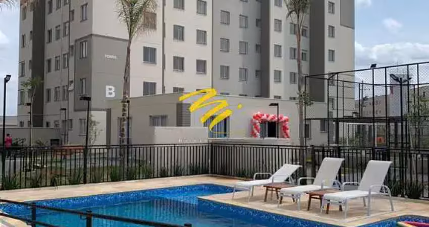 Apartamento à venda em paulínia, vila monte alegre, com 2 quartos, com 45 m², for life park premium