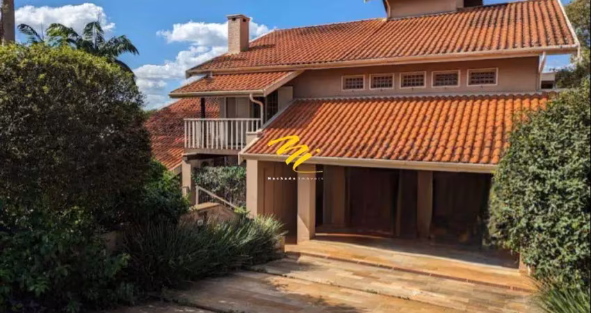 Sobrado à venda em campinas, bosque de barão geraldo, com 5 quartos, com 440 m², rio das pedras