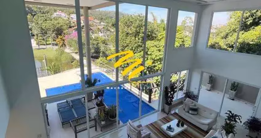 Casa à venda e para alugar em vinhedo, condomínio estância marambaia, com 4 suítes, com 680 m²