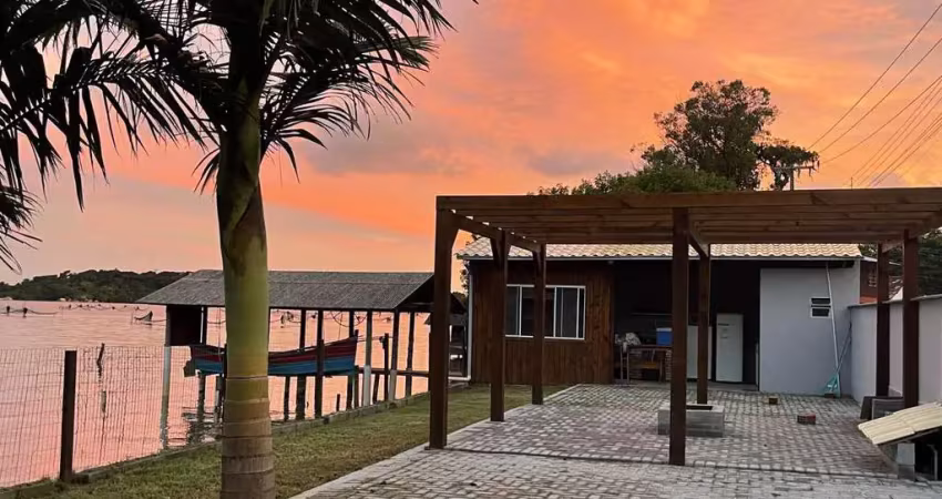 Casa para venda em imaruí, praia vermelha, 3 dormitórios, 1 suíte, 2 banheiros, 1 vaga