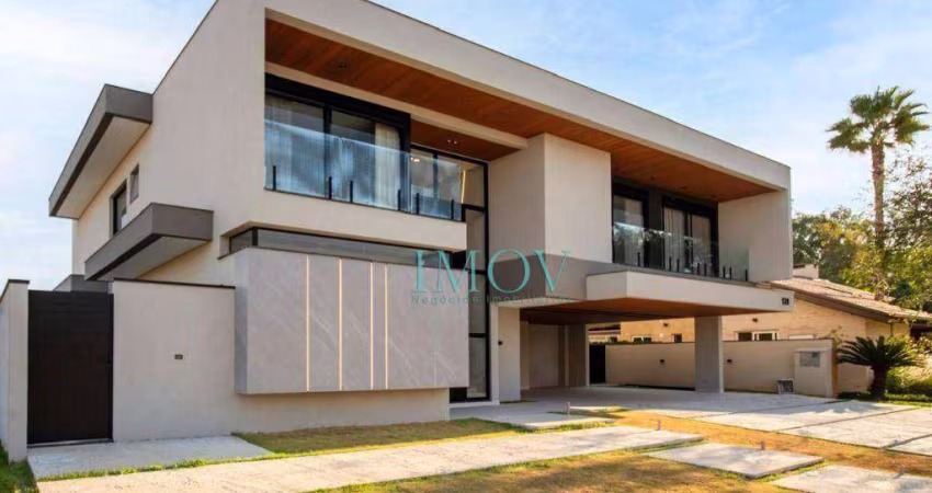Mansão com 5 dormitórios à venda, 702 m² por R$ 12.500.000 - Condomínio Chácara Serimbura - Aceita Permuta!!!
