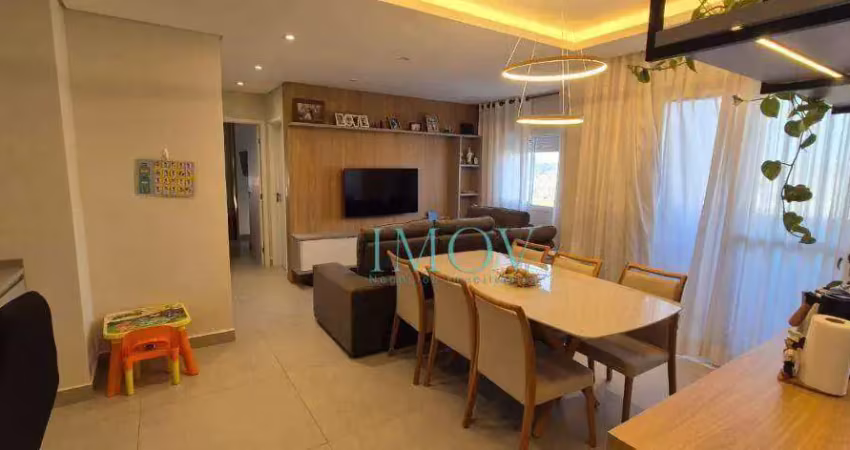 Apartamento com 2 dormitórios à venda, 65 m² por R$ 530.000 - Parque Residencial Flamboyant - São José dos Campos/SP