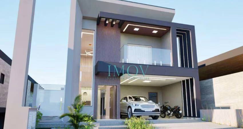Sobrado com 4 dormitórios à venda, 215 m² por R$ 1.250.000,00 - Residencial Malibu - Caçapava/SP