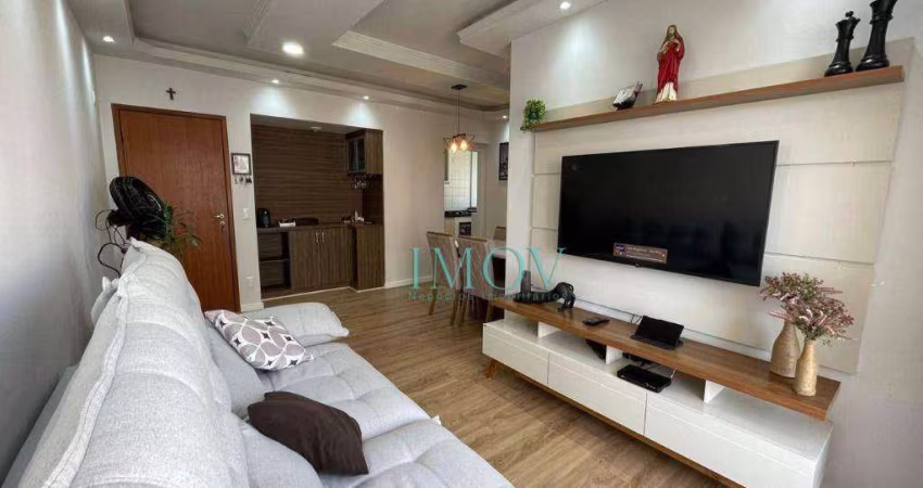 Apartamento com 2 dormitórios à venda, 66 m² por R$ 490.000,00 - Conjunto Residencial Trinta e Um de Março - São José dos Campos/SP
