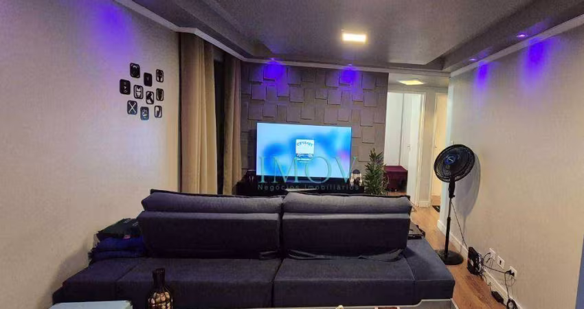 Apartamento com 3 dormitórios à venda, 57 m² por R$ 360.000 - Floradas de São José - São José dos Campos/SP