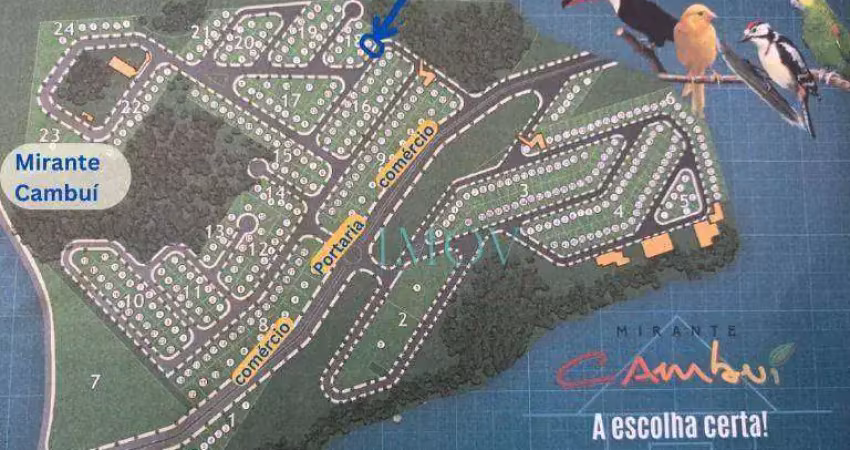 Terreno à venda, 250 m² por r$ 435.000,00 - mirante cambui - são josé dos campos/sp