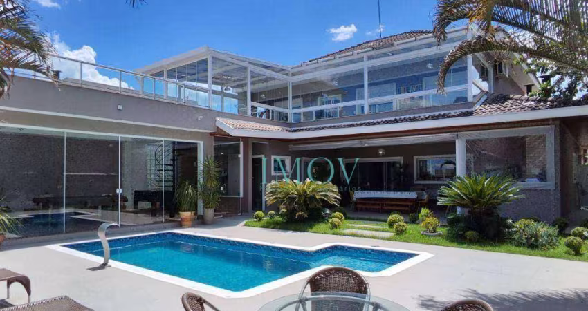 Sobrado com 4 dormitórios, 400 m² - venda por R$ 4.350.000,00 ou aluguel por R$ 21.207,50/mês - Condomínio Reserva do Paratehy - São José dos Campos/SP