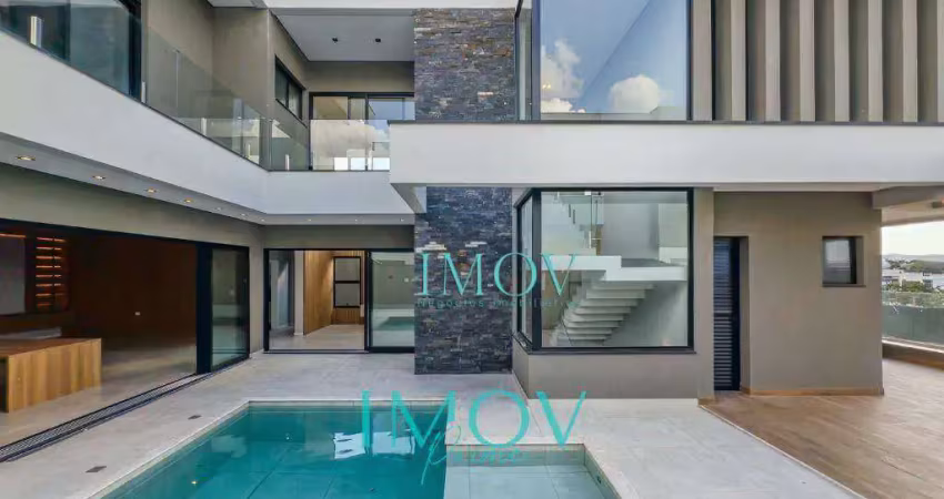 Sobrado com 4 dormitórios à venda, 444 m² por r$ 4.800.000,00 - condomínio residencial alphaville ii - são josé dos campos/sp