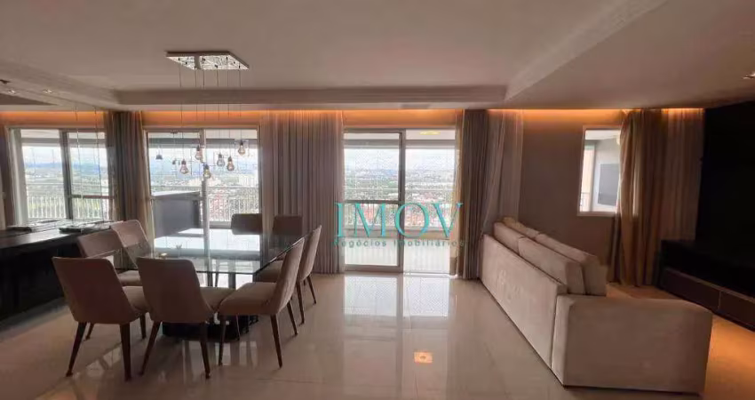 Apartamento com 3 dormitórios para alugar, 167 m² por r$ 10.500,00/mês - jardim esplanada - são josé dos campos/sp