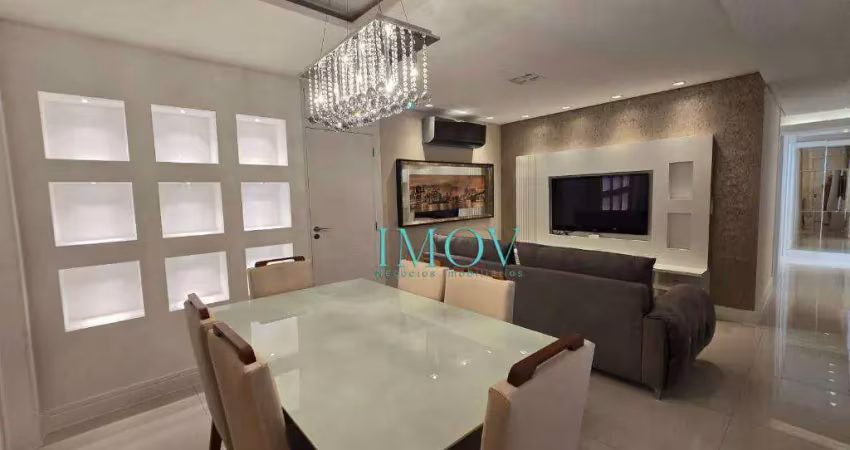 Apartamento para alugar, 125 m² por r$ 7.975,00/mês - royal park - são josé dos campos/sp