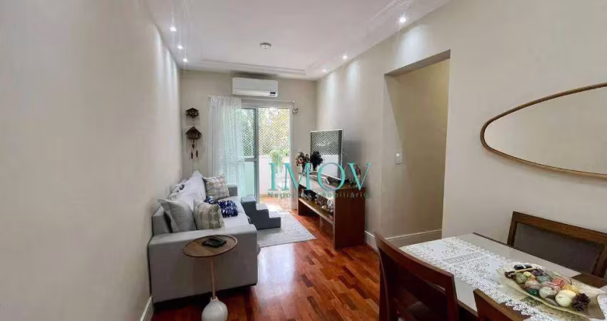 Apartamento com 2 dormitórios à venda, 55 m² por r$ 550.000 - jardim apolo - são josé dos campos/sp