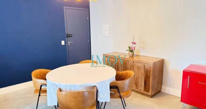 Apartamento com 2 dormitórios para alugar, 74 m² por r$ 6.130,00/mês - jardim aquarius - são josé dos campos/sp