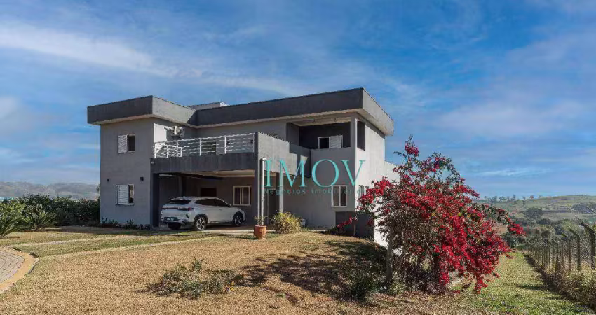 Sobrado com 4 dormitórios, 565 m² - venda por r$ 2.390.000,00 ou aluguel por r$ 15.800,00/mês - condomínio terras de santa mariana - caçapava/sp