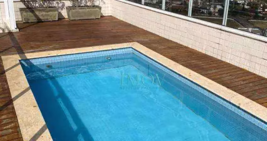 Cobertura à venda, 344 m² por r$ 2.750.000,00 - vila ema - são josé dos campos/sp
