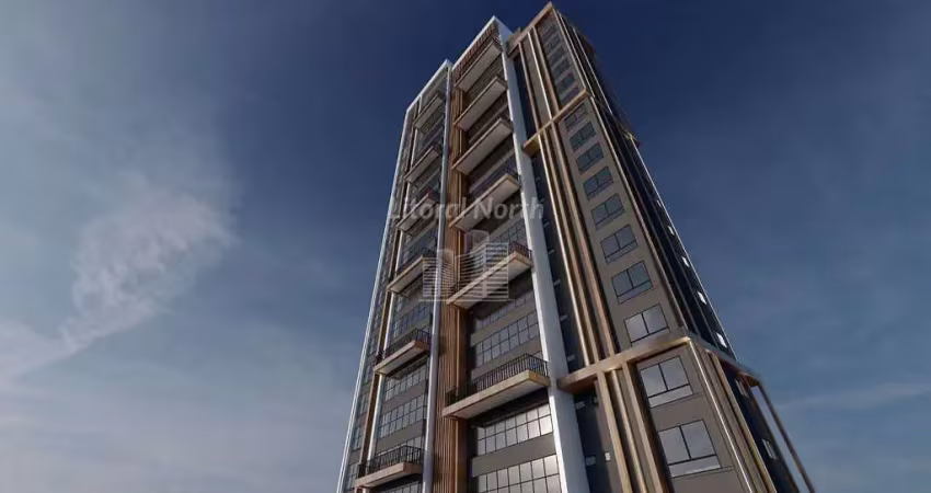 Apartamento em construção no centro de balneário camboriú com vista mar