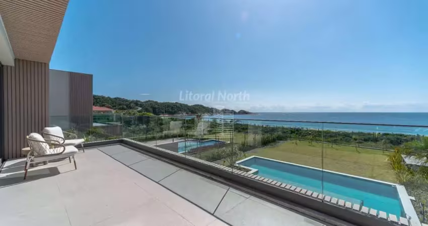 Casa alto-padrão de frente para o mar em estaleiro - balneário camboriú