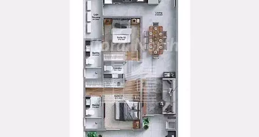 Apartamento com 2 quartos à venda na Rua Pereira Neto, Centro, Itajaí
