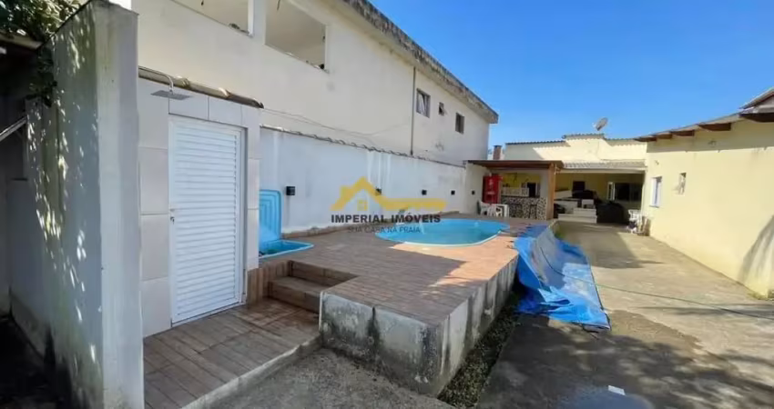 Linda casa no bairro canto do mar com escritura definitiva aceita financiamento bancário à 3 quadras da pista em excelente localização lote: 10x40
