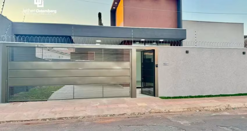 Casa para venda em campo grande, vila rica, 3 dormitórios, 1 suíte, 3 banheiros