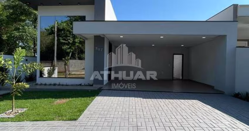 CASA À VENDA NO CONDOMÍNIO HORIZONTAL FECHADO ARARAS PRÓXIMO A ITAIPU